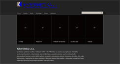 Desktop Screenshot of kybernetika.sk